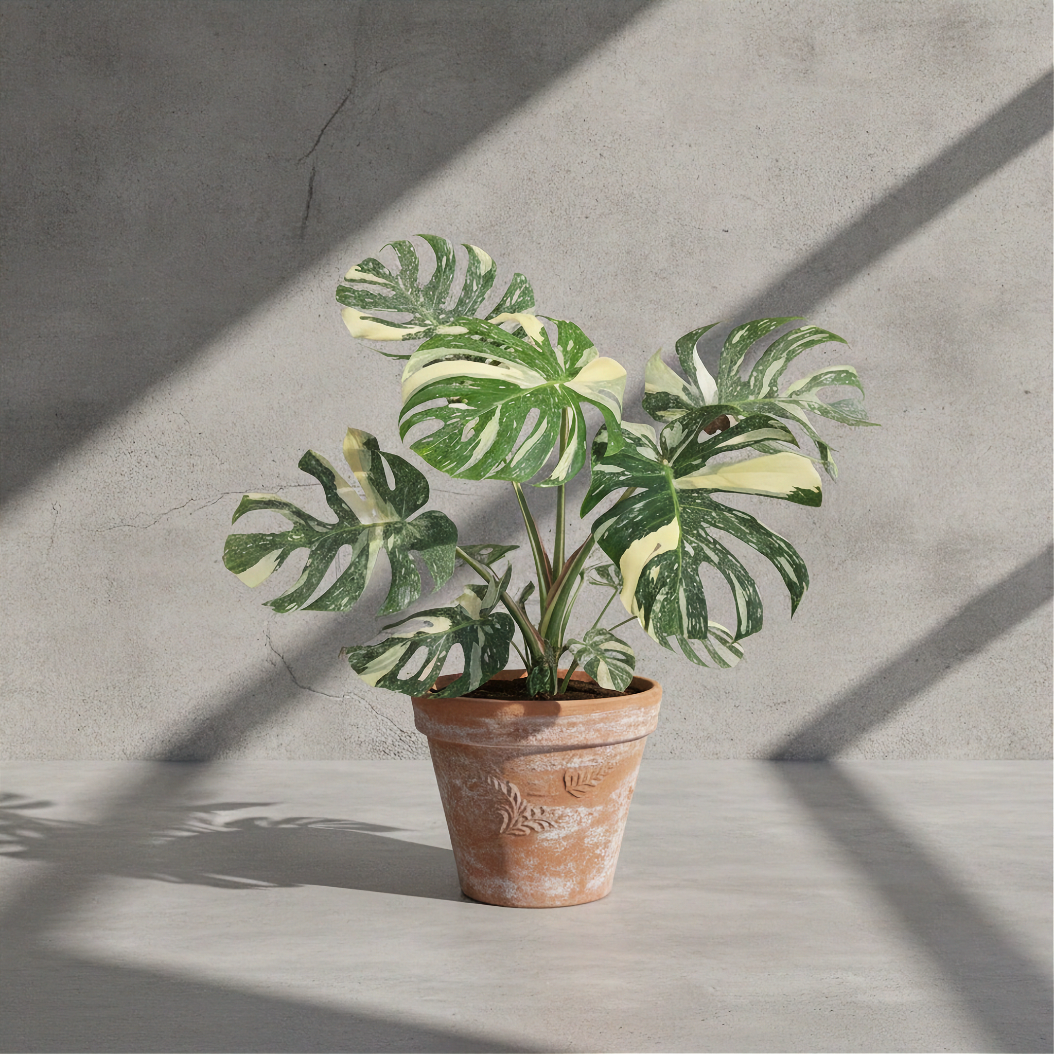 Monstera Thai Constellation Round Form