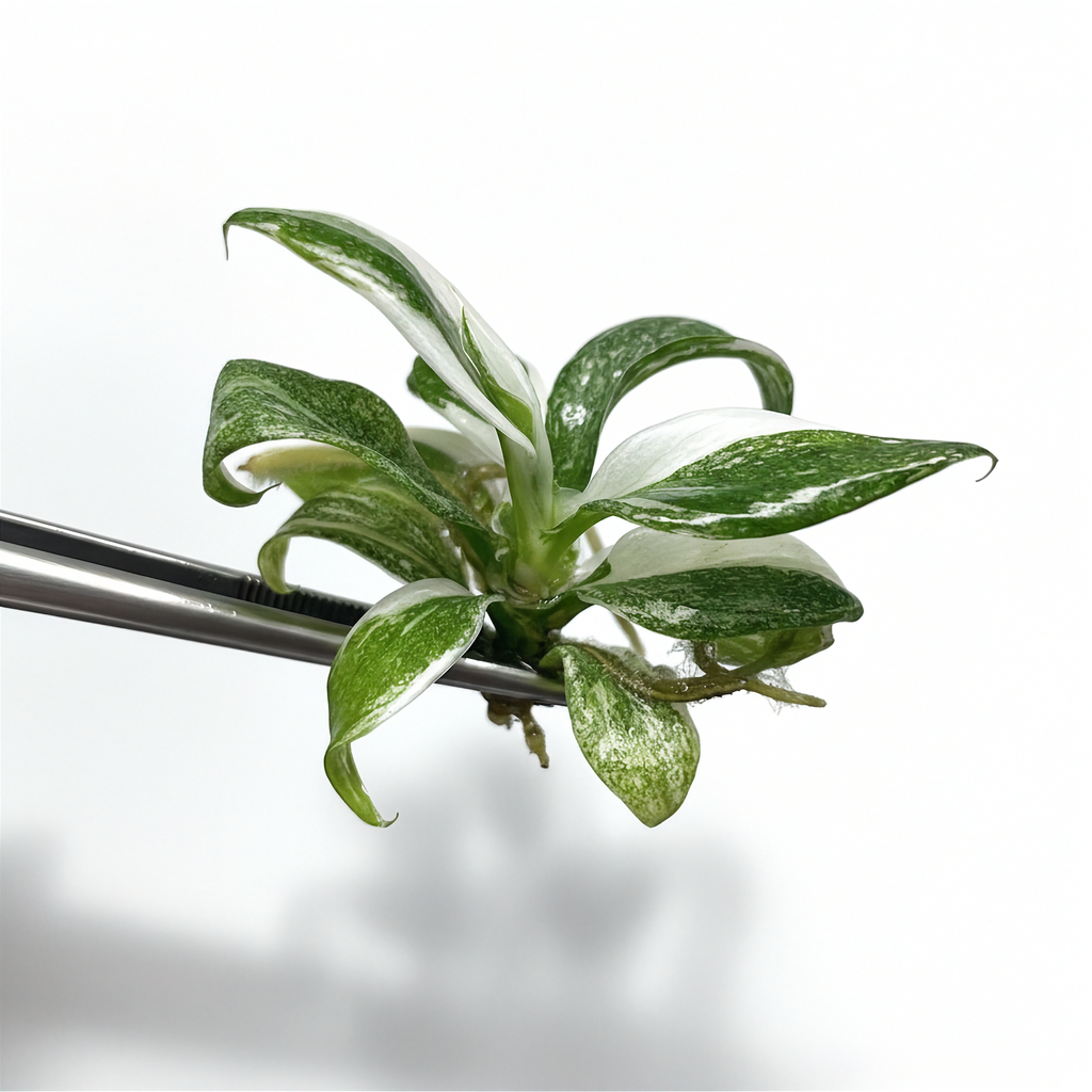 Philodendron White Wizard Tricolor Variegated