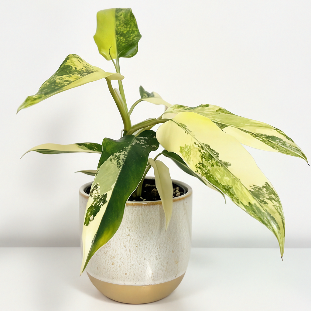 Philodendron Domesticum Variegated