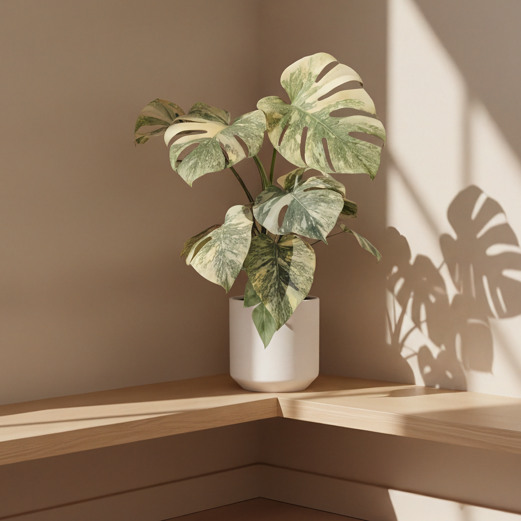 Monstera Green Snow