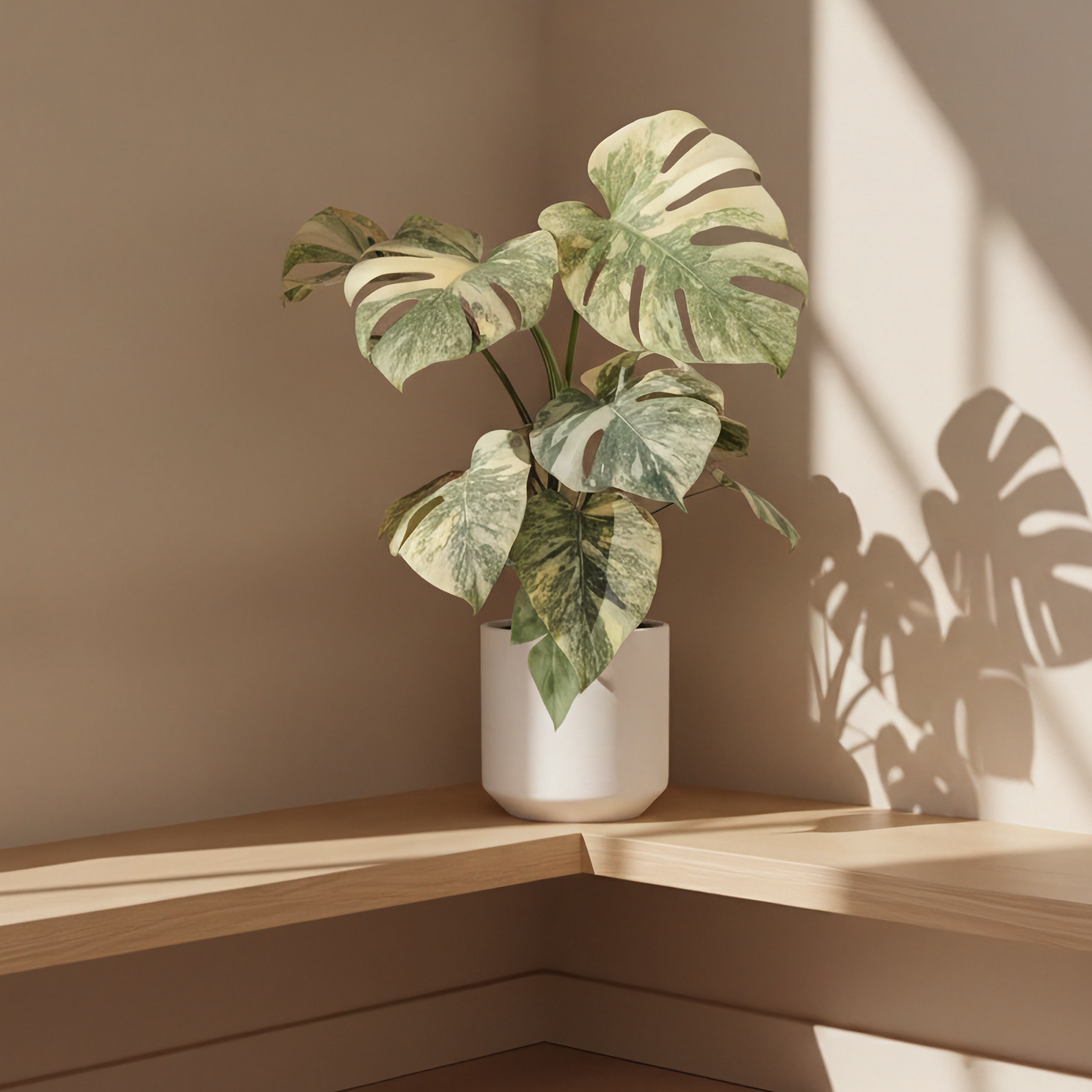 Monstera Green Snow