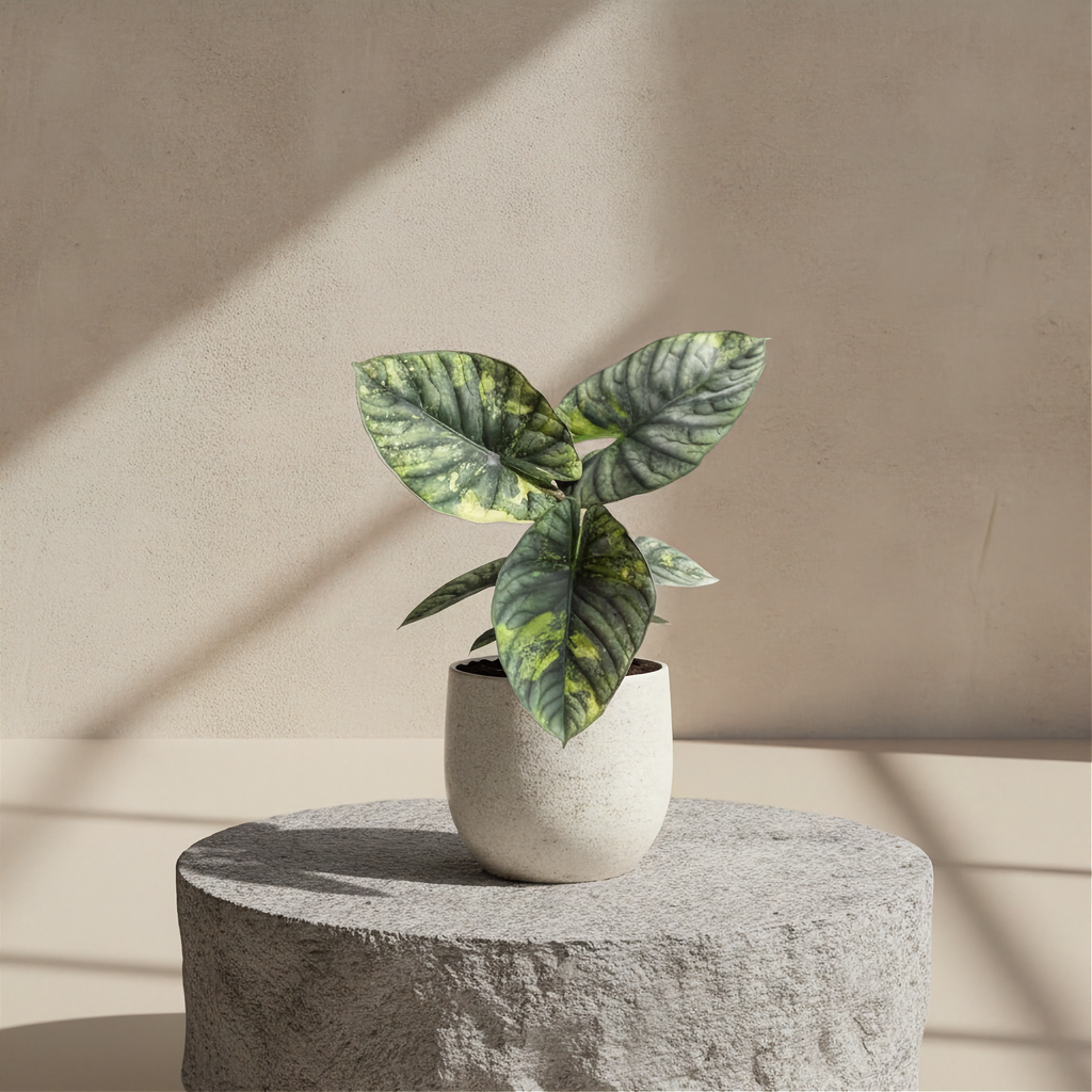 Alocasia Nebula Aurea Variegated