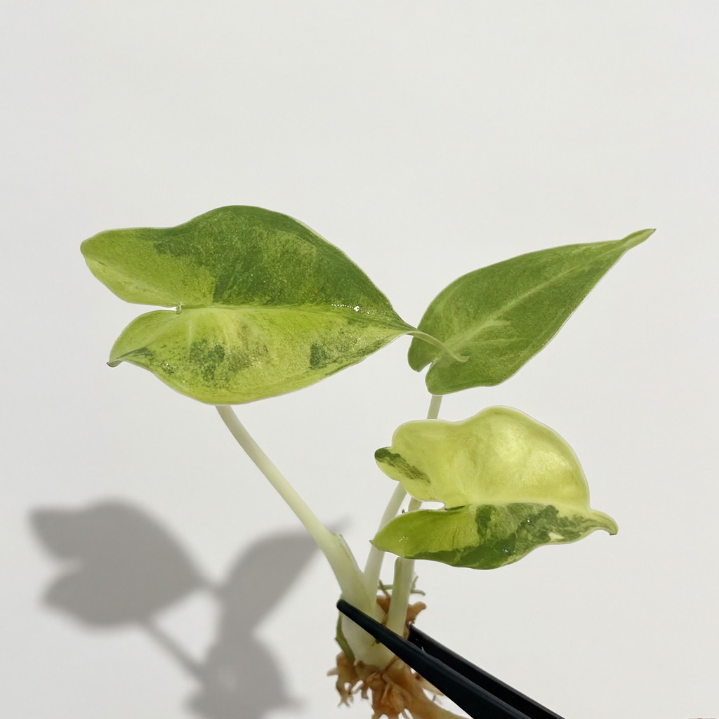 Alocasia Sarian Aurea Variegated