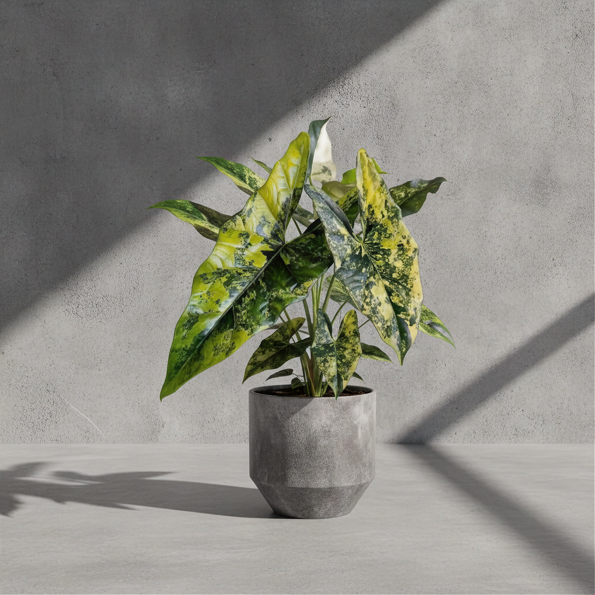 Alocasia Simpo Aurea Variegated